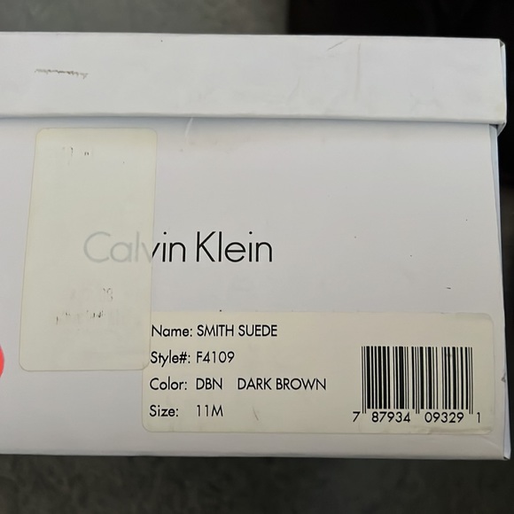 Calvin Klein Mens Suede Boots - Picture 4 of 4